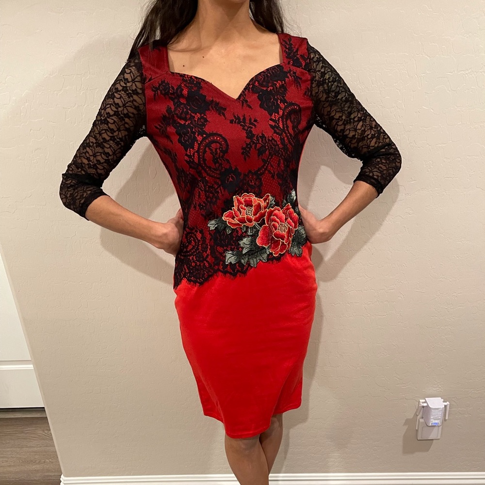 🌞$5 SALE🌞Sexy red evening dress